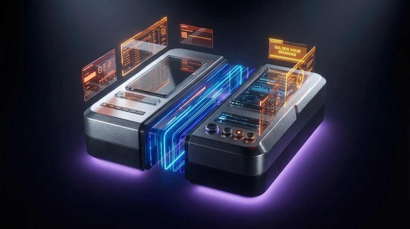 Electric Lime & Slate Blue: High-Contrast Color Palettes