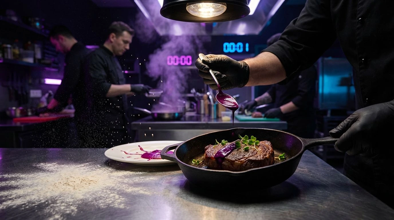 Electric Purple Color Palettes for Bold Culinary Branding