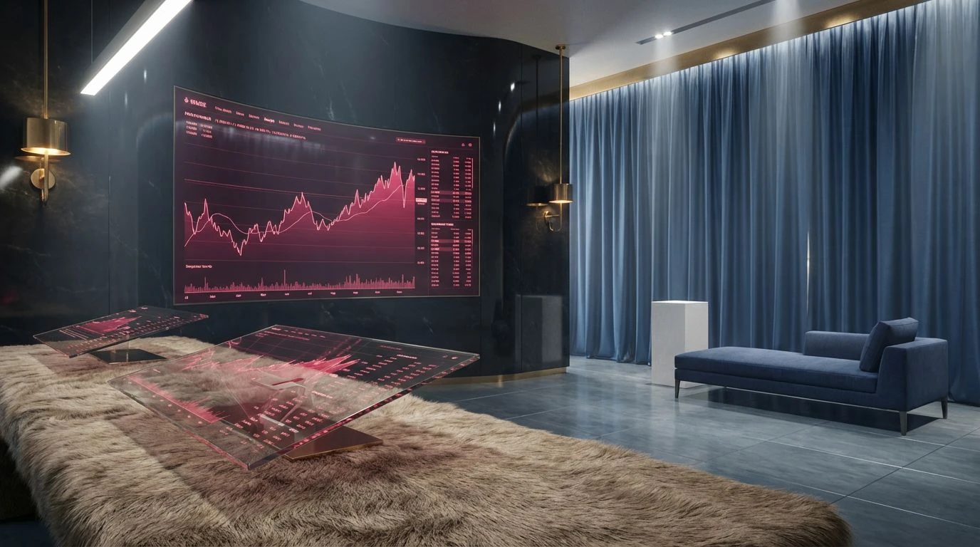 Bold Fintech Interface Color Palettes: Luxury UX Design