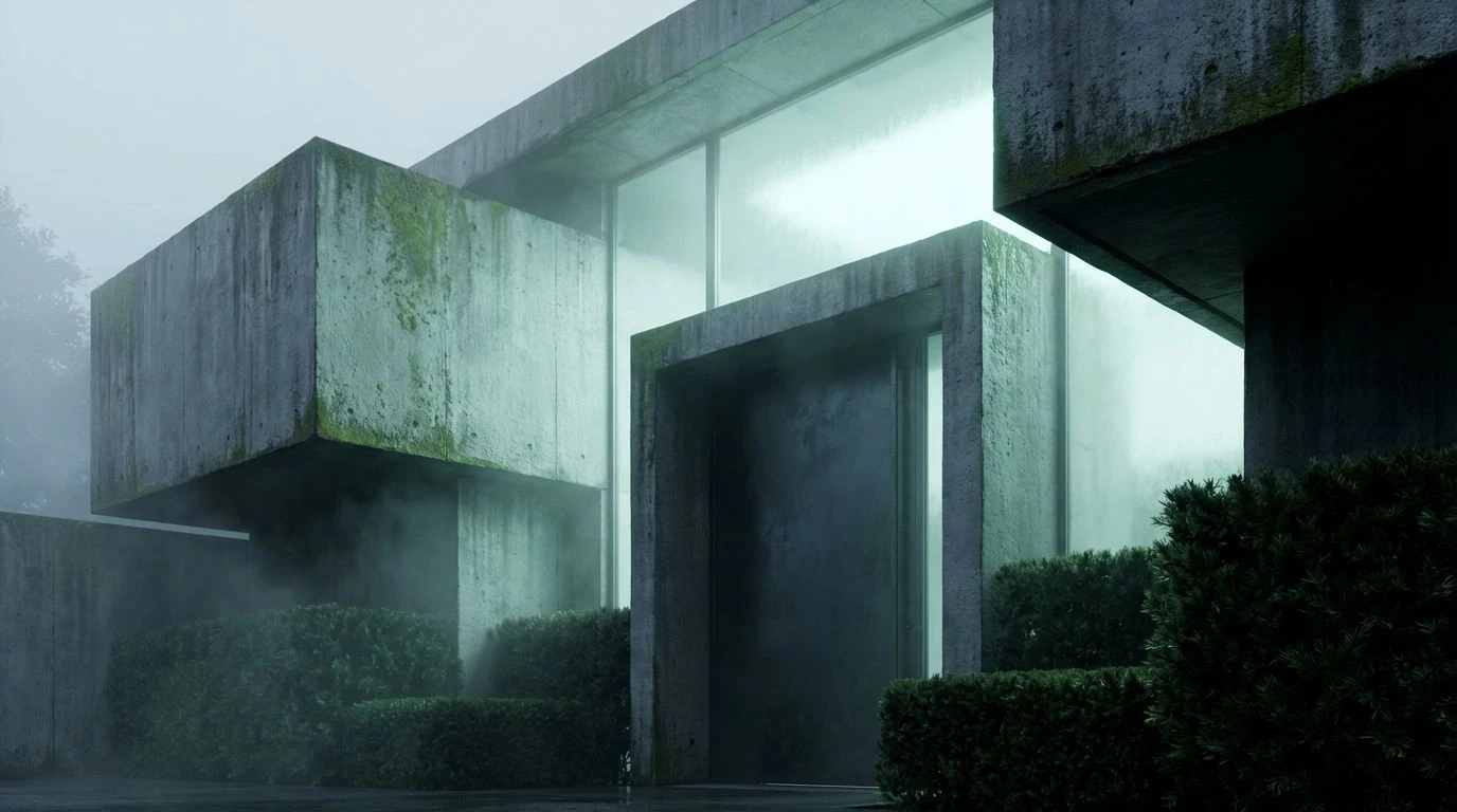 Luxury Real Estate Color Palettes: Muted Green Trends