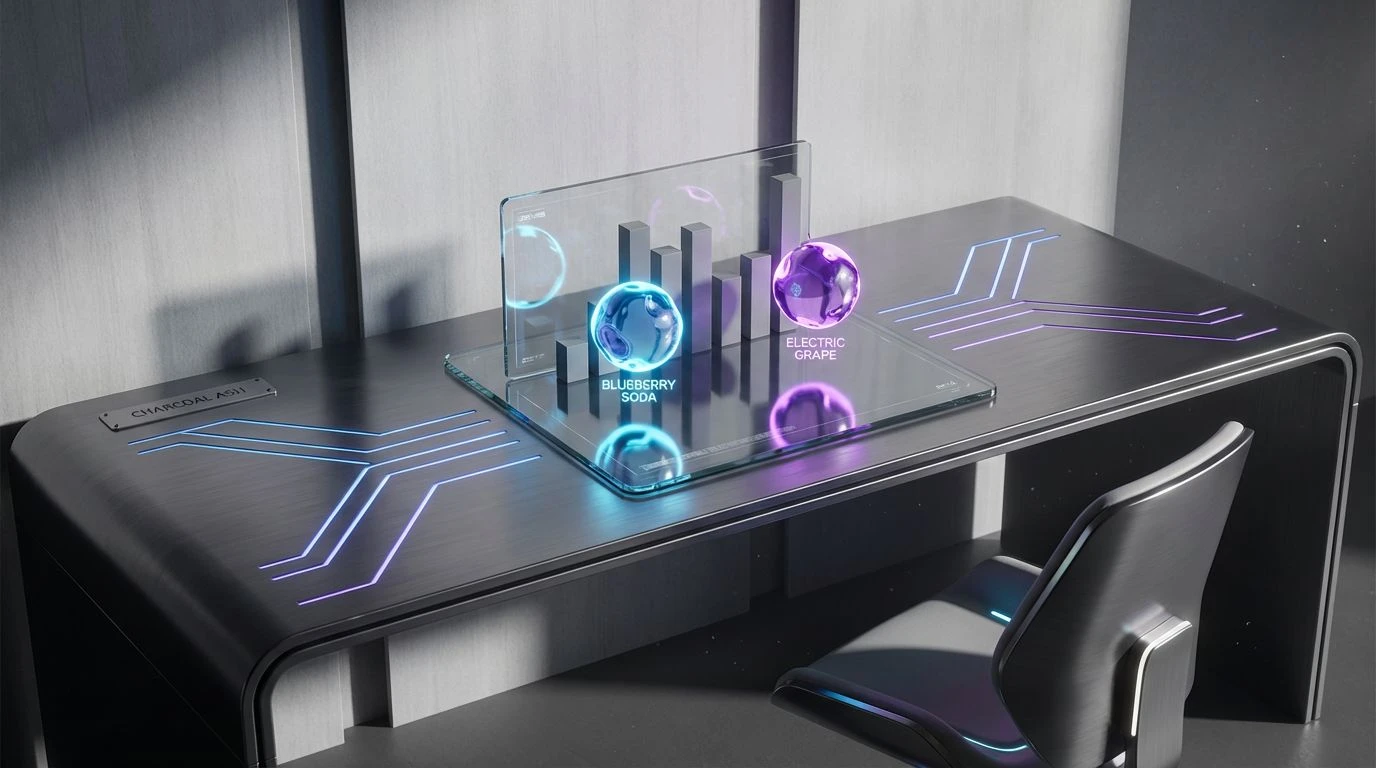 Use Steel Blue Color Palettes for Modern Office Design