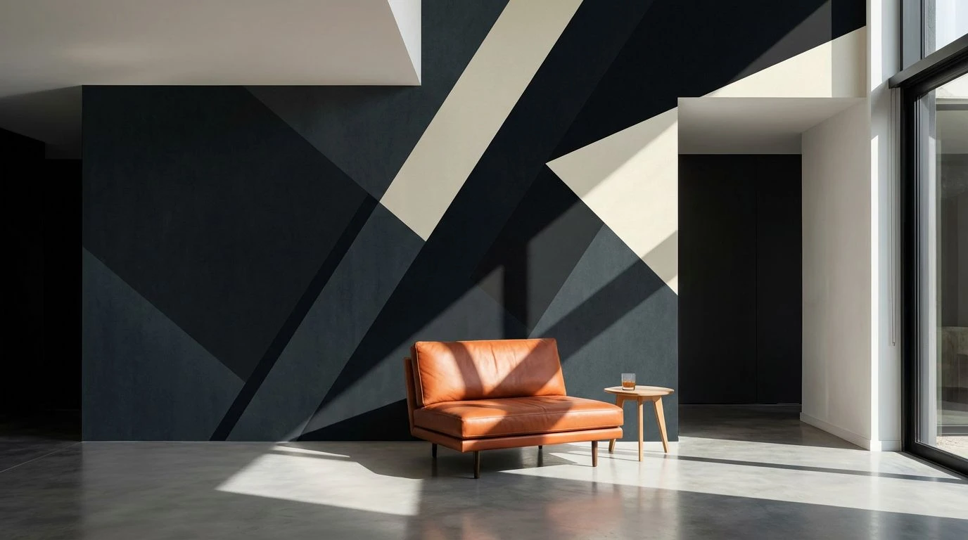 Constructivist Style Meets Mid-Century Color Palettes