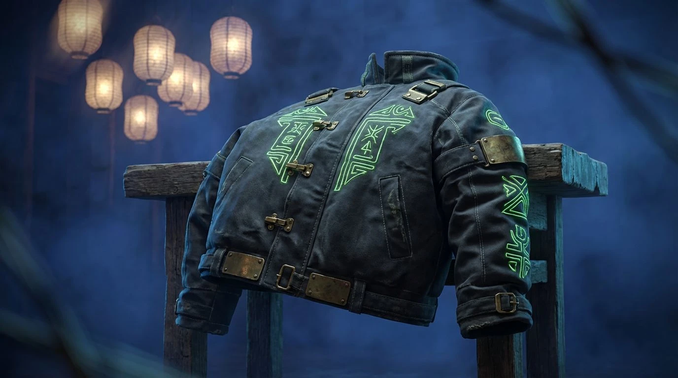 Cyberpunk Obangsaek Color Palettes: Ancient Meets Futurist