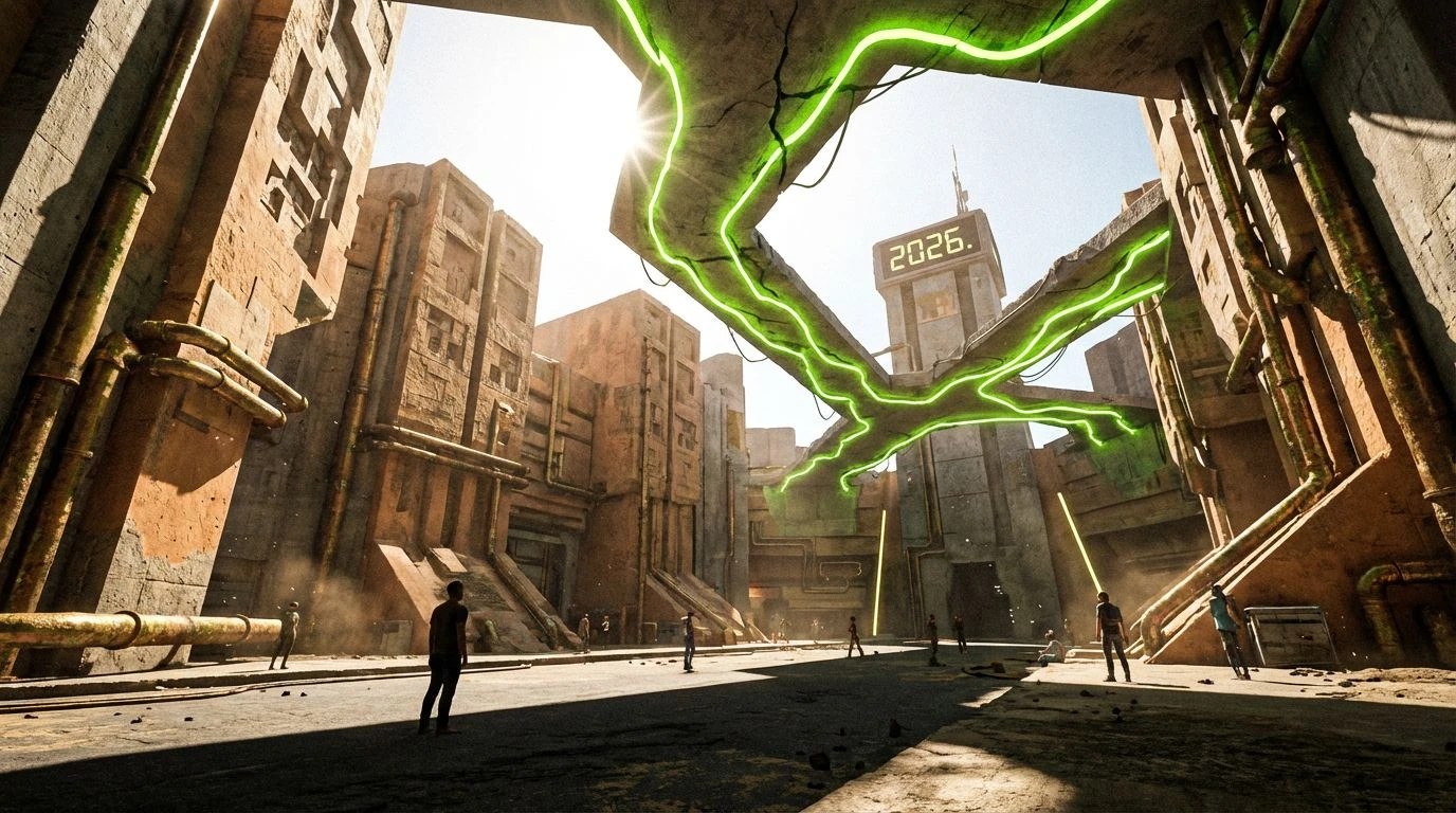 Terracotta & Electric Green: Bold Urban Color Palettes