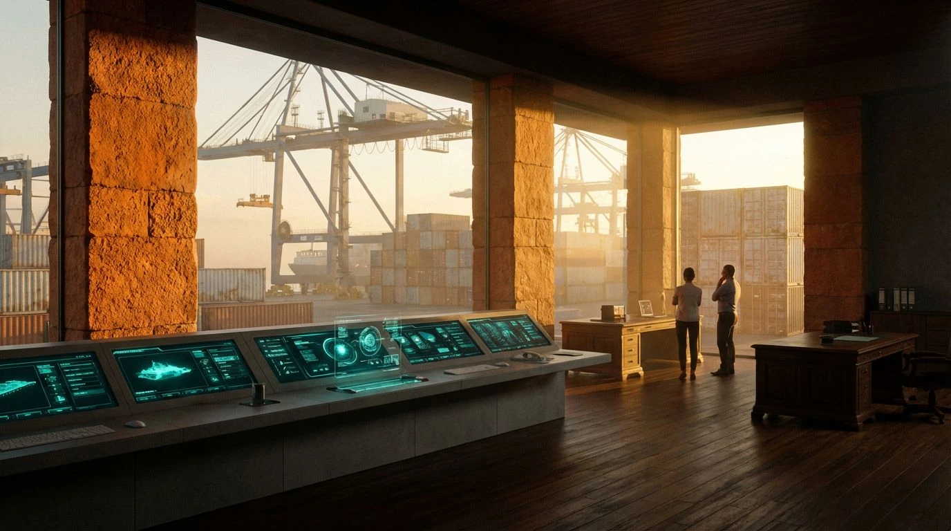 Industrial Color Palettes for Modern Logistics Design