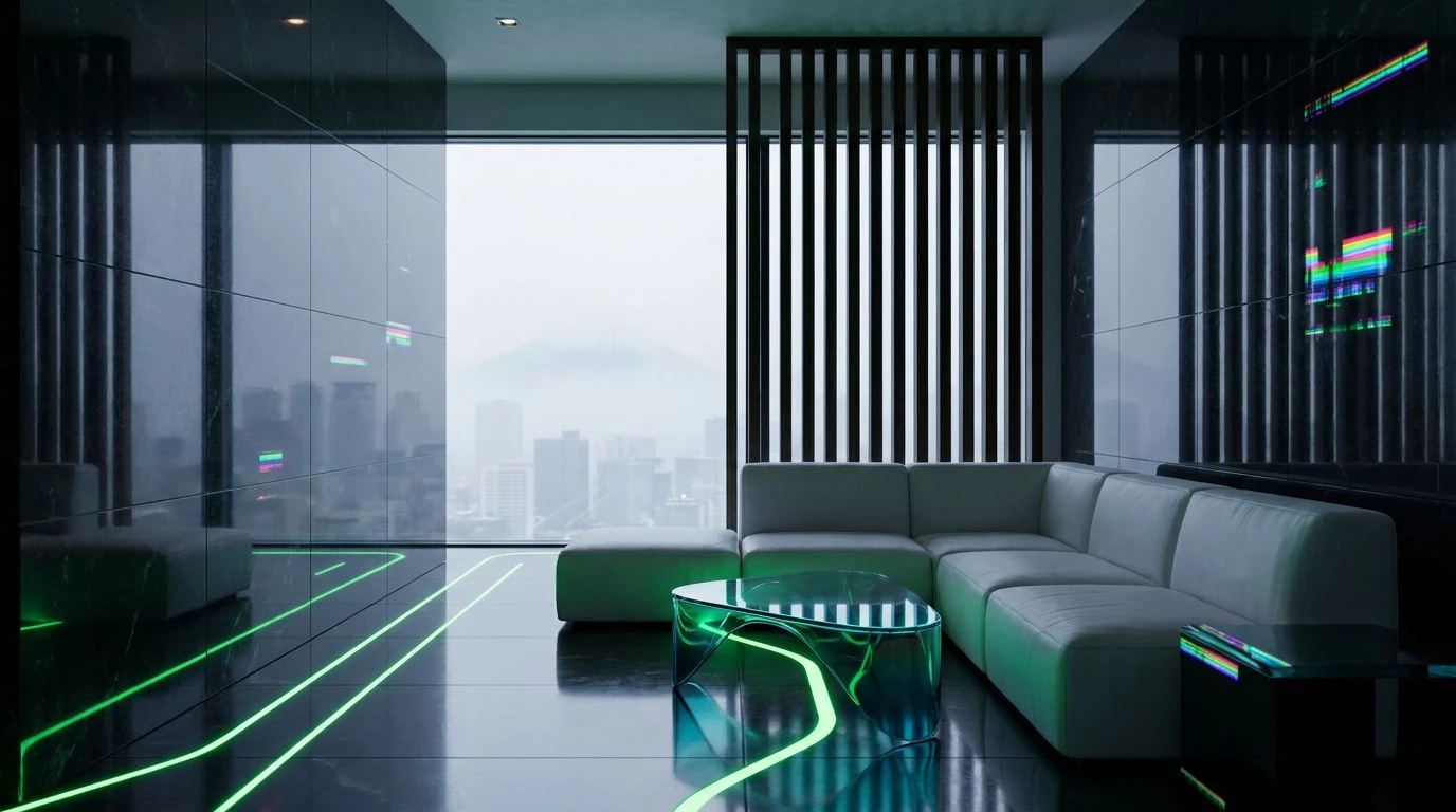 1980s Tokyo Color Palettes for Luxury Interior Design