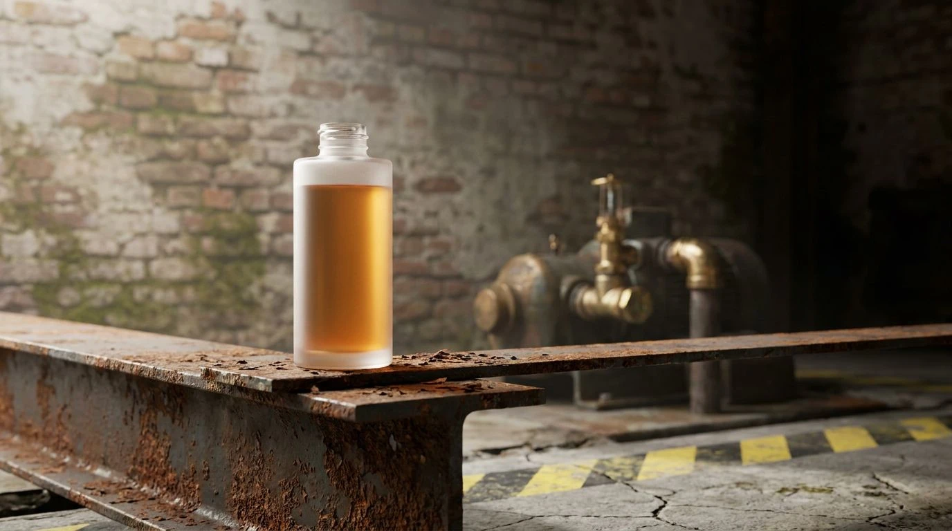 Industrial Color Palettes for High-End Skincare Branding