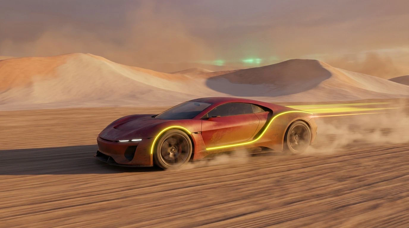 Desert Color Palettes: The New Era of Electric Racing