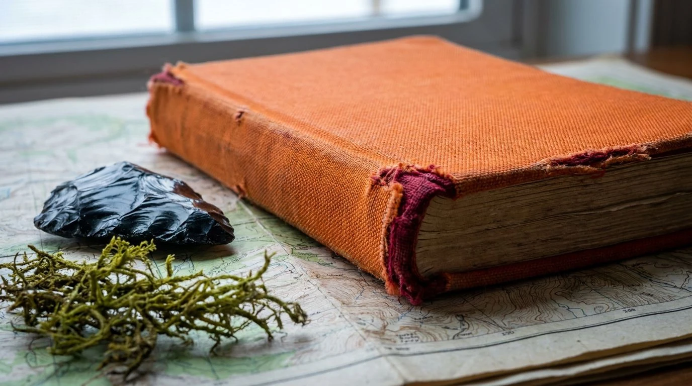 Vintage 1970s Burnt Orange Color Palette for Travel Design