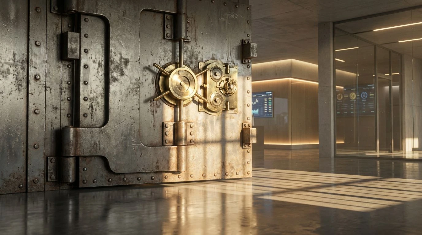 Fintech Color Palettes: Using 1920s Bank Vault Design