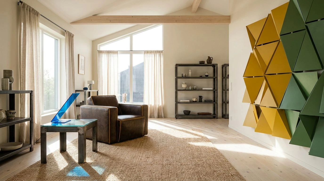Constructivist Color Palettes for Scandinavian Living Rooms