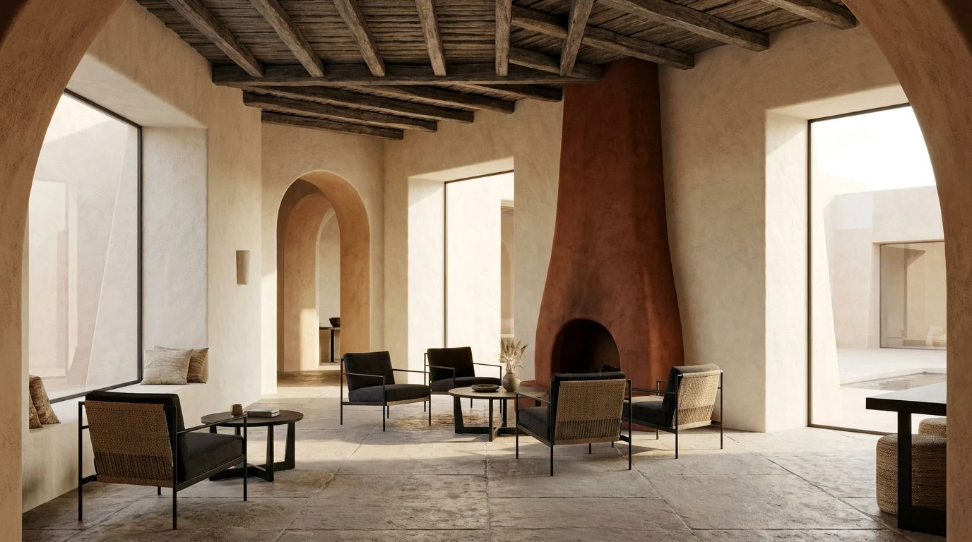 Luxury Home Decor Trends: Warm Earthy Color Palettes