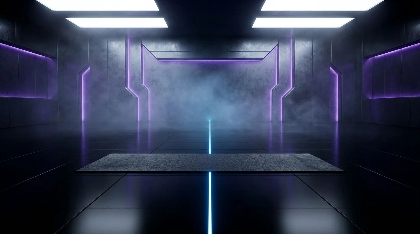 Cyberpunk Color Palettes for Modern Yoga Studio Design