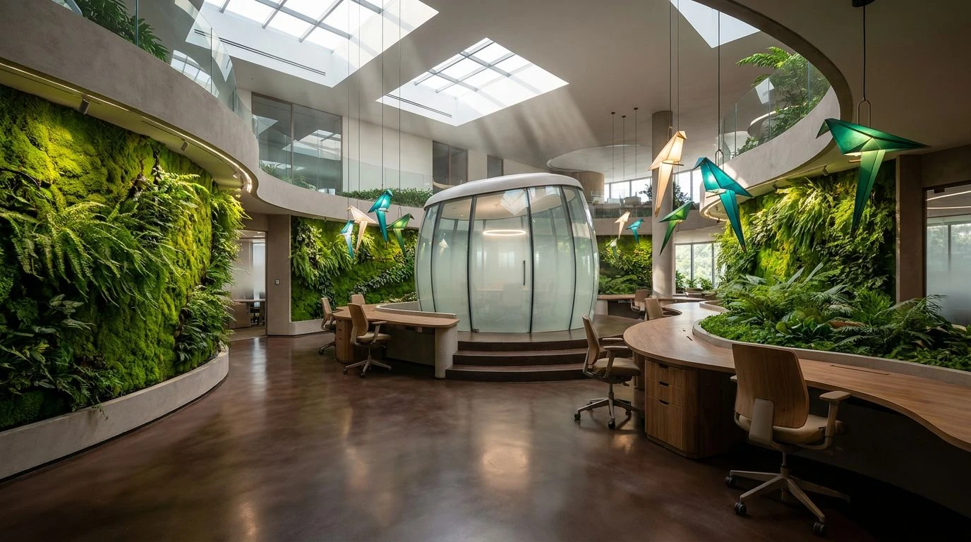 Modern Office Color Palettes: Designing Storybook Spaces